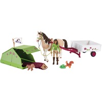 Schleich HORSE CLUB Sarah's Camping Adventure, Spil figur Action/Eventyr, 5 År, Flerfarvet