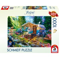 Schmidt Spiele Jeff Haynie: Med campingvognen i bjergene, Puslespil 
