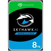 Seagate Surveillance HDD SkyHawk AI 3.5" 8000 GB Serial ATA III, Harddisk 3.5", 8000 GB, 7200 rpm