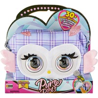 Spin Master Hoot Couture Owl, Taske Lilla/Rosa, Purse Pets Hoot Couture Owl, Dreng/Pige, 5 År, Klingende