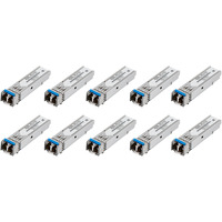 Zyxel SFP-LX-10-E modul til netværksmodtager Fiberoptisk 1000 Mbit/s 1310 nm, Transceiver Fiberoptisk, 1000 Mbit/s, SFP, LC, 20000 m, 1310 nm, Bulk