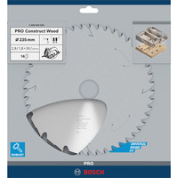 Bosch 2 608 640 636 Ikke kategoriseret, Savklinge Træ, 23,5 cm, 3 cm, 1,8 mm, 2,8 mm, 12°