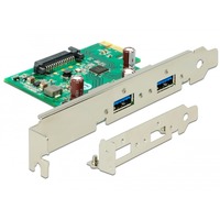 DeLOCK PCIe x1 kort til 2x ekst. USB 3.2 Gen 1, USB-controlleren 