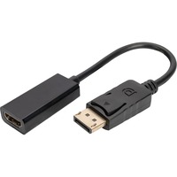Digitus Adapter / Konverter DisplayPort > HDMI Sort