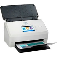 HP Scanjet Enterprise Flow N7000 Skanner med papir-tilførsel 600 x 600 dpi A4 Hvid, indtræknings scanner grå, 216 x 3098 mm, 600 x 600 dpi, 48 Bit, 24 Bit, Skanner med papir-tilførsel, Hvid