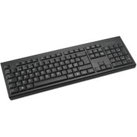 Kensington KB150 EQ trådløst tastatur Sort, Membran , Fuld størrelse (100 %), Trådløs, RF trådløst, Membran, QWERTY, Sort