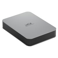 LaCie Mobile Drive Secure 4 TB, Harddisk grå