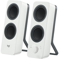 Logitech Z207 Hvid Kabel & trådløs 5 W, PC-højttaler Hvid, 2.0 kanaler, Kabel & trådløs, 5 W, Hvid