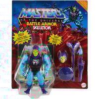 Mattel Origins Battle Armor Skeletor, Spil figur Masters of the Universe Origins Battle Armor Skeletor, 6 År, Flerfarvet