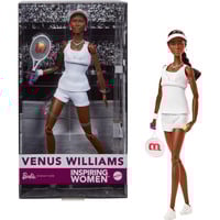 Mattel Venus WilliamsBarbie Inspiring Women Doll, Dukke Mode dukke, Hunstik, 6 År, Dreng/Pige, 320,2 mm, Flerfarvet