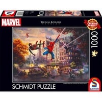 Schmidt Spiele Thomas Kinkade Studios: Marvel Spider-Man & Friends - The Ultimate Alliance, Puslespil 