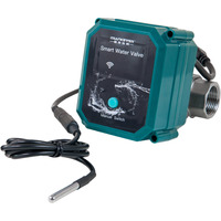 Shelly FrankEver smart vandventil DN25, 1", Regulering ventil Grøn