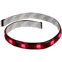SilverStone SST-LS01 LED strip Rød 3,6 W Rød, 12f, 30 cm, 22 g