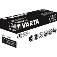 Varta -V370 Husholdningsbatterier Sølv, Engangsbatteri, SR69, Sølvoxid (S), 1,55 V, 1 stk, 30 mAh