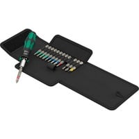 Wera 838 RA S Set 1, 05051060001, Bit sæt Sort/Grøn
