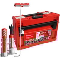 fischer Dübel DuoLine Tanos-Box M173, Dyvel Lys grå/Rød