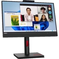 Lenovo ThinkCentre Tiny-In-One 24 Gen 5 computerskærm 60,5 cm (23.8") 1920 x 1080 pixel Fuld HD LED Sort, LED-skærm Sort, 60,5 cm (23.8"), 1920 x 1080 pixel, Fuld HD, LED, 6 ms, Sort