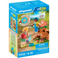 PLAYMOBIL City Life Pleje af pindsvinefamilien, Bygge legetøj 