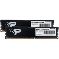 Patriot Signature PSD464G3200K hukommelsesmodul 64 GB 2 x 32 GB DDR4 3200 Mhz 64 GB, 2 x 32 GB, DDR4, 3200 Mhz, 288-pin DIMM