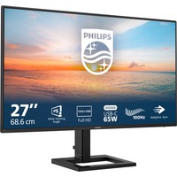 Philips 27E1N1300AE, LED-skærm Sort