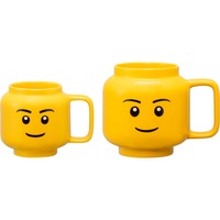 Room Copenhagen LEGO Keramikkop Boy, stor, Cup Gul