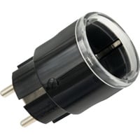 Shelly Plug S Gen3 MTR, Switched stikkontakt Sort