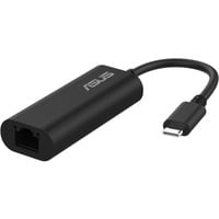 ASUS USB-C2500 V2 Ethernet, Netværkskort Ledningsført, USB, Ethernet, Sort