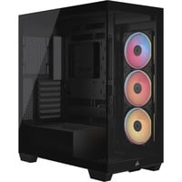 Corsair 3500X LX-R RGB, Towerkabinet Sort
