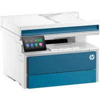 HP LaserJet Pro MFP 4113fdng, Multifunktionsprinter grå/Blå, Laser, 1200 x 1200 dpi, A4, 45 sider pr. minut, Duplex udskrivning, Hvid, Blå