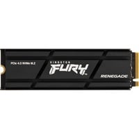 Kingston FURY Renegade Heatsink 4 TB, Solid state-drev Sort
