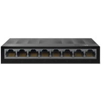 TP-Link LS1008G Ikke administreret Gigabit Ethernet (10/100/1000) Sort, Switch Sort, Ikke administreret, Gigabit Ethernet (10/100/1000), Kan monteres på væggen