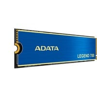 ADATA LEGEND 700 M.2 512 GB PCI Express 3.0 3D NAND NVMe, Solid state-drev Blå/Guld, 512 GB, M.2, 2000 MB/s