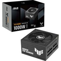 ASUS TUF-GAMING-1000P, PC strømforsyning Sort