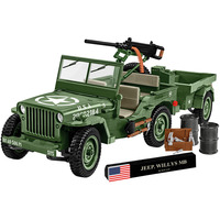 COBI Willys MB & Trailer Executive Edition, Bygge legetøj 