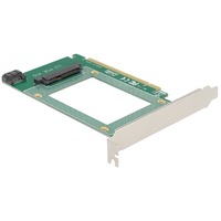 DeLOCK 90051 interface-kort/adapter Intern U.2, Interface card PCIe, U.2, PCIe 4.0, Grøn, PC, FCC