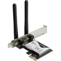 Inter-Tech DMG-31 Intern WLAN 300 Mbit/s, Wi-Fi-adapter Intern, Trådløs, PCI Express, WLAN, Wi-Fi 4 (802.11n), 300 Mbit/s