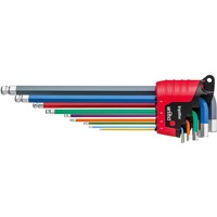 Wiha Pin-nøglesæt i ErgoStar-holder, Skruetrækker multi-coloured