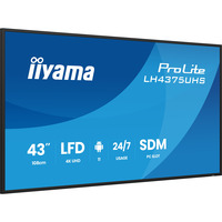 iiyama Offentlig visning Sort (mat)