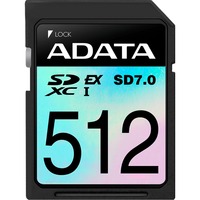 ADATA Premier Extreme SDXC 512 GB, Hukommelseskort Sort