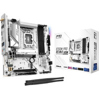 ASRock B760M Pro RS, Bundkort Hvid/Sort