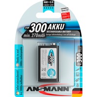 Ansmann 2500mAh AA maxE plus E-Block Nikkel-Metalhydrid (NiMH), Batteri E-Block, Nikkel-Metalhydrid (NiMH), 8,4 V, 2500 mAh, 26,5 x 17,5 x 48,5 mm