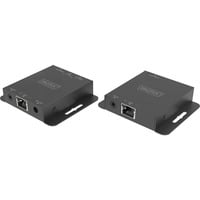 Digitus 4K HDMI Extender Sæt, HDMI-udvidelse forlænger Sort