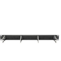 Digitus DN-97669 tilbehør til rack Kabelbakkepanel, Kabelføring Sort, Kabelbakkepanel, Sort, Stål, 1U, Oval, Kina