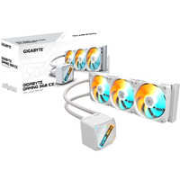 GIGABYTE GAMING 360 ICE Processor Alt-i-en væskekøler 12 cm Hvid 1 stk, Vandkøling Hvid, Alt-i-en væskekøler, 12 cm, Hvid