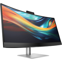 HP Series 7 Pro 39,7" 5K2K Conferencing Monitor-740pm, LED-skærm Sort/Sølv, 7" 5K2K Conferencing Monitor-740pm, 100,8 cm (39.7"), 5120 x 2160 pixel, 5K Ultra HD, LCD, 5 ms, Sort, Sølv