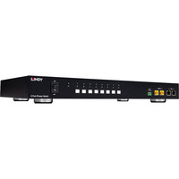 Lindy 8 Port IPower Switch, Strømskinne Sort