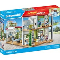 PLAYMOBIL Action Heroes Moderne Hospital, Bygge legetøj 