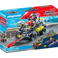 PLAYMOBIL City Action SWAT terrængående firhjulstrækker, Bygge legetøj 