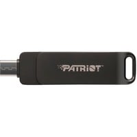 Patriot PE64GR550DSAD, USB-stik Sort