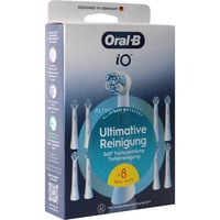 Procter & Gamble Oral-B iO Ultimative Reinigung 8er, Børstehoved Hvid, 8 stk, Hvid, 3 måned(er), Oral-B, 106 mm, 34 mm